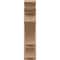 Ekena Millwork 8-in W x 28-in D x 34-in H Balboa Trad Rough Cedar Woodgrain TimberThane Outlooker, Primed Tan OUTUR080X28X34BOA04RCPR - alternate 6